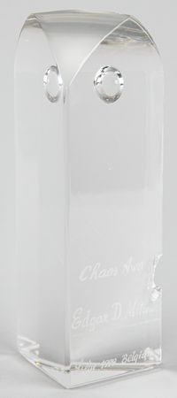 Lot #7286 Awards and Trophies (11) with MSFC, Planetary Studies Foundation, and Institute of Noetic Sciences - From the Personal Collection of Edgar Mitchell - Image 8