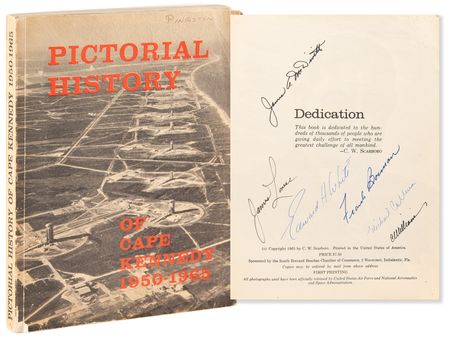 Lot #7063 Gemini Astronauts (6) Multi-Signed Book