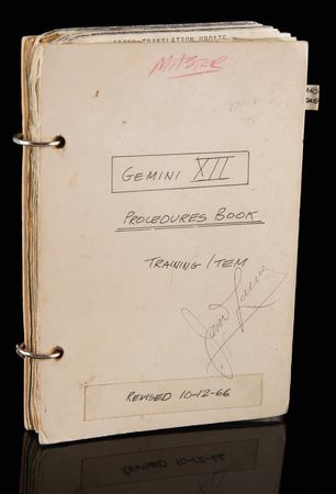 Lot #7053 James Lovell's Gemini 12 Training-Used
