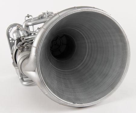 Lot #7500 Apollo Rocketdyne F-1 Rocket Engine Model - Image 11