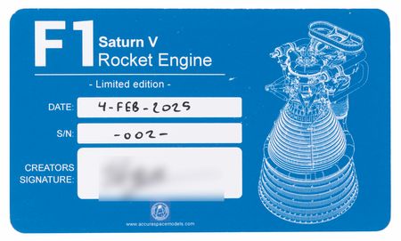 Lot #7500 Apollo Rocketdyne F-1 Rocket Engine Model - Image 13