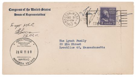 Lot #7487 John F. Kennedy Typed Letter Signed, Later Flown to the International Space Station - Image 2