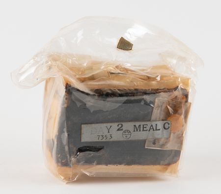 Lot #7432 Apollo Space Food Sealed Meal Pack: 