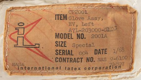 Lot #7421 Apollo A7L Space Suit Glove - Image 4