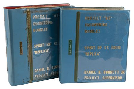 Lot #7011 Daniel B. Burnett, Jr.?s Engineering Archive for the 40th Anniversary Reproduction of Charles Lindbergh?s ?Spirit of St. Louis? - Image 1