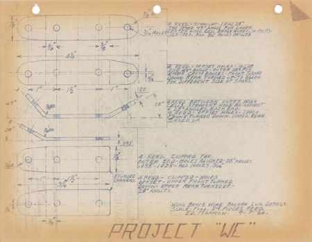 Lot #7011 Daniel B. Burnett, Jr.?s Engineering Archive for the 40th Anniversary Reproduction of Charles Lindbergh?s ?Spirit of St. Louis? - Image 15