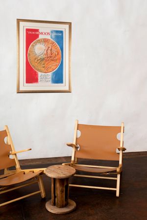 Lot #7239 Apollo 13 Signed Lithograph by Lumen Winter - 'From the Moon, Knowledge' (Ltd. Ed. #122/150) - Image 5