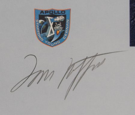 Lot #7383 Apollo Astronauts (20) Multi-Signed Print by Alan Bean - 'In the Beginning' (Ltd. Ed. #790/1000) - Image 6