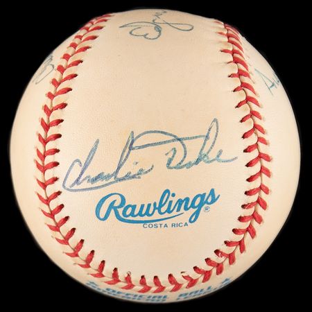 Lot #7398 Moonwalkers (5) Multi-Signed Baseball - Image 2