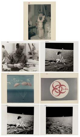 Lot #7444 NASA Archive of Apollo LRL Team Member Frederick J. Mitchell with (50+) Items: Badges, Photographs, Posters, Film Reels, and More - Image 2