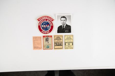 Lot #7444 NASA Archive of Apollo LRL Team Member Frederick J. Mitchell with (50+) Items: Badges, Photographs, Posters, Film Reels, and More - Image 3
