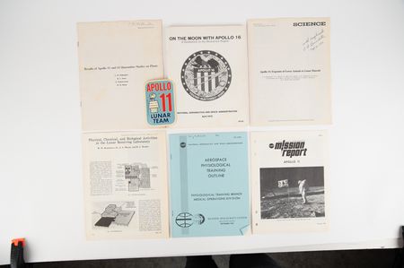 Lot #7444 NASA Archive of Apollo LRL Team Member Frederick J. Mitchell with (50+) Items: Badges, Photographs, Posters, Film Reels, and More - Image 4