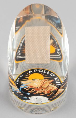 Lot #7242 Apollo 13 Flown Couch Segment - Image 3