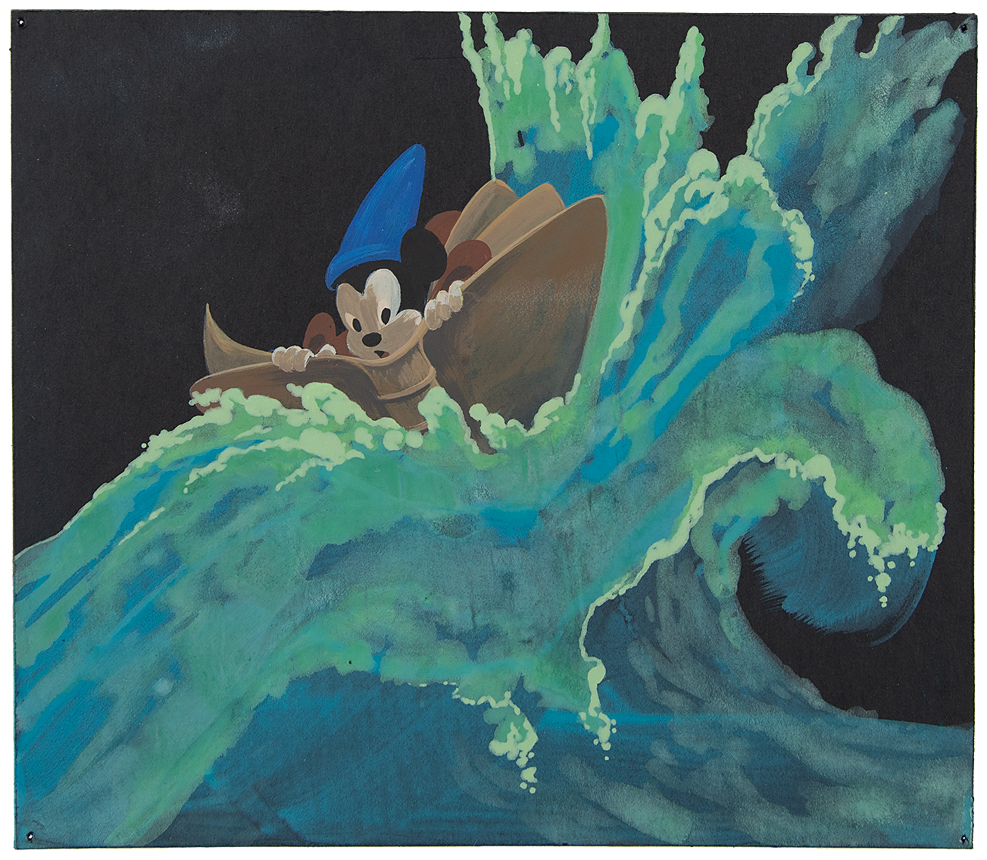 Mickey Mouse concept painting from Fantasia | RR Auction