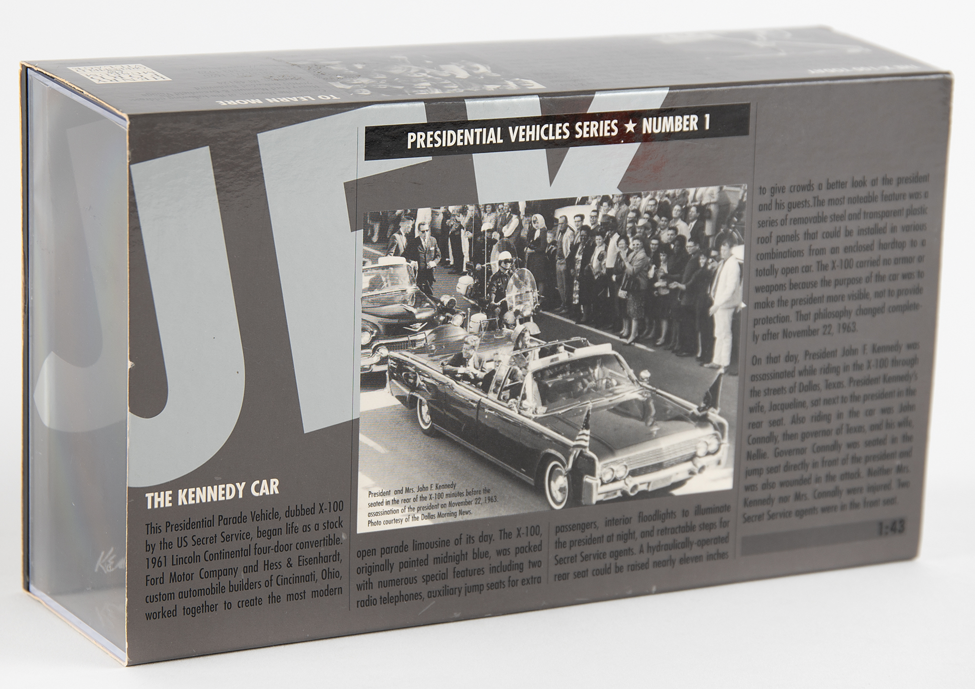 Kennedy Assassination: Clint Hill Signed Model of 'The Kennedy Car' |