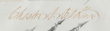 Lot #53 Chester A. Arthur Document Signed as President - Image 3