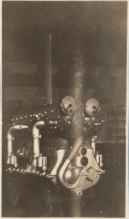 Lot #224 Ettore Bugatti Archive: Typed Letter Signed on 500-HP, 16-Cylinder Engine, with Photographs and Supplements - Image 13