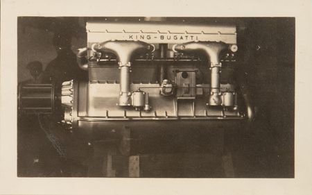 Lot #224 Ettore Bugatti Archive: Typed Letter Signed on 500-HP, 16-Cylinder Engine, with Photographs and Supplements - Image 15