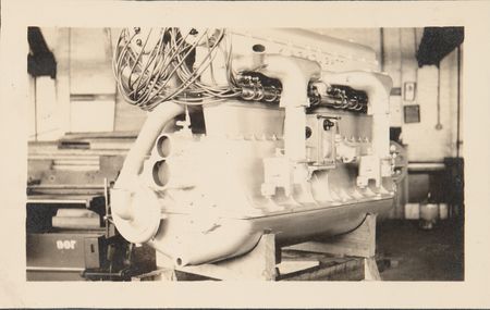 Lot #224 Ettore Bugatti Archive: Typed Letter Signed on 500-HP, 16-Cylinder Engine, with Photographs and Supplements - Image 16