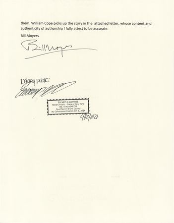 Lot #205 Fidel Castro Signed and Annotated Bay of Pigs Map - Created During a 1977 Interview with Bill Moyers - Image 15