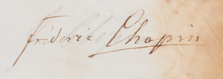 Lot #604 Frederic Chopin (2) Documents Signed, Selling Copyright to Five Famous Piano Compositions - Including Polonaise in A-flat major, Ballade No. 4, and Nocturnes - Image 4