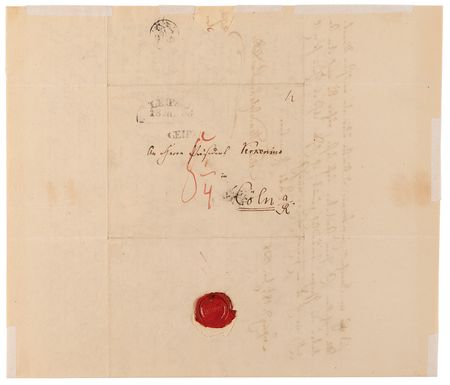 Lot #606 Felix Mendelssohn-Bartholdy Autograph Letter Signed on Performing Bach, Beethoven, and Handel, with AMQ and Partial ALS (Lot of 3): 