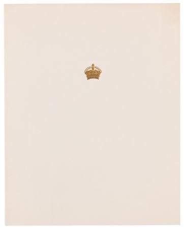 Lot #280 Elizabeth, Queen Mother Signed Christmas Card (1969) - Image 2