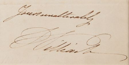 Lot #314 King William IV Signature - Image 2