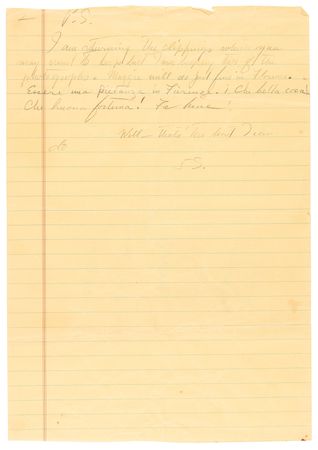 Lot #597 John Steinbeck Autograph Letter Signed, Offering Advice on Travels in Italy - Image 2