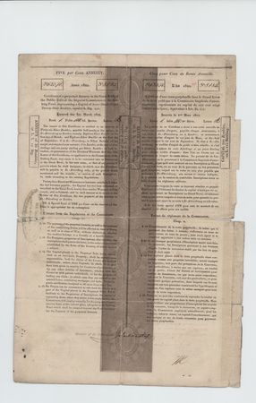 Lot #344 Nathan Mayer Rothschild Document Signed - Image 2