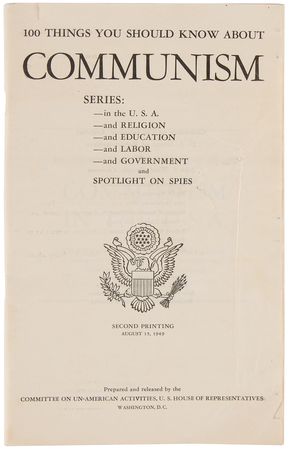 Lot #26 John F. Kennedy's Triple-Signed Book with Ample Handwritten Notations on Communism - Challenge to Karl Marx - Image 5