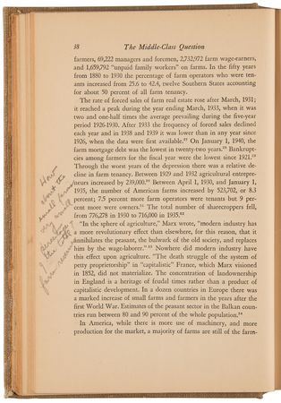 Lot #26 John F. Kennedy's Triple-Signed Book with Ample Handwritten Notations on Communism - Challenge to Karl Marx - Image 7