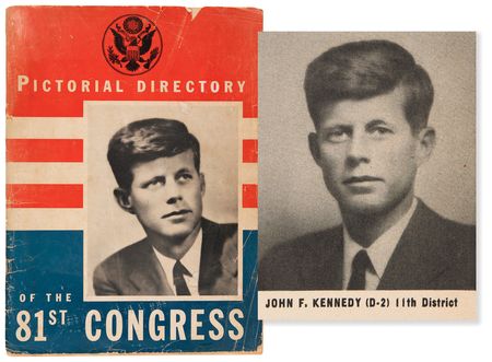 Lot #122 John F. Kennedy Original 1949 'Pictorial Directory of the 81st Congress' - Image 1