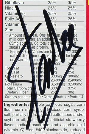 Lot #525 Stan Lee Twice-Signed 'Spider-Man' Cereal Box - Image 4