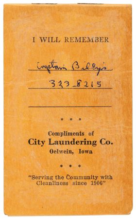 Lot #632 Louis Armstrong Signature - Image 2