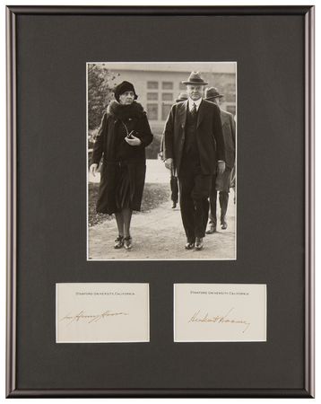 Lot #106 Herbert and Lou Henry Hoover - Image 1