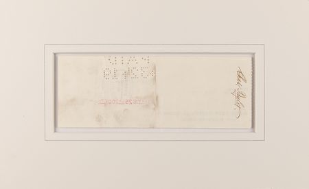 Lot #400 Orville Wright Signed Check to Wright Flyer Engineer Charles Taylor - Image 3