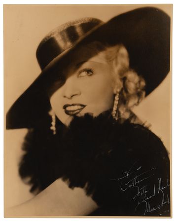Lot #850 Mae West (2) Signed Items - Book and Oversized Photograph - Image 3