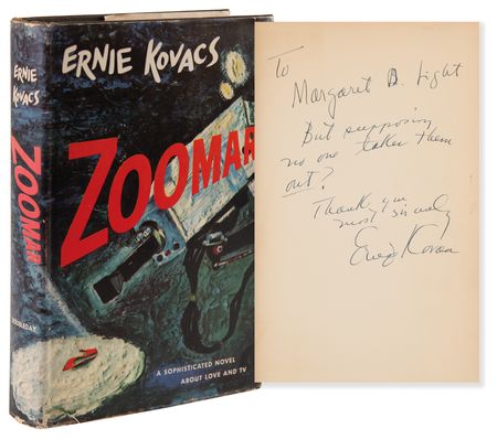 Lot #777 Ernie Kovacs Signed Book - Zoomar - Image 1