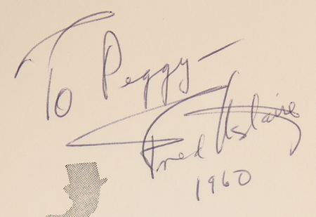 Lot #709 Fred Astaire Signed Book - Steps in Time - Image 2