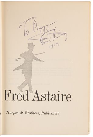 Lot #709 Fred Astaire Signed Book - Steps in Time - Image 4