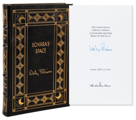 Lot #450 Wally Schirra Signed Book - Schirra's Space (Ltd. Ed. #1327/3000) - Image 1
