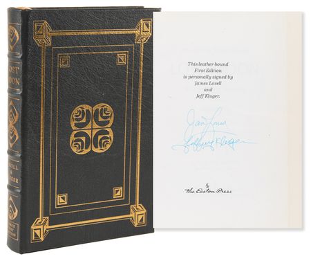 Lot #443 James Lovell Signed Book - Lost Moon - Image 1