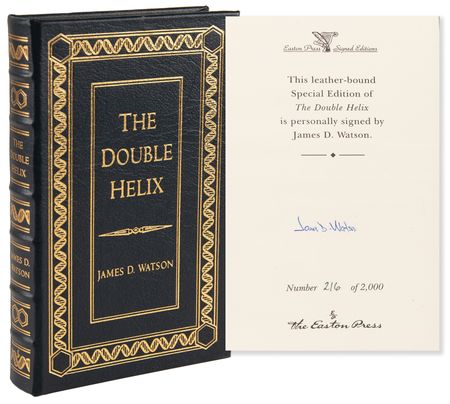Lot #274 DNA: James D. Watson Signed Book - The Double Helix (Ltd. Ed. #216/2000) - Image 1