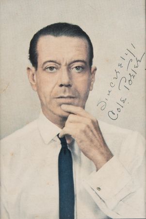 Lot #645 Cole Porter Signed Photograph - Image 2