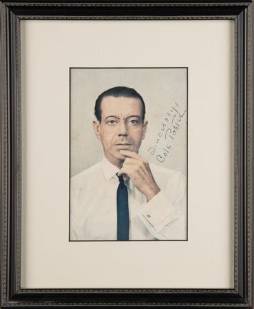 Lot #645 Cole Porter Signed Photograph - Image 1