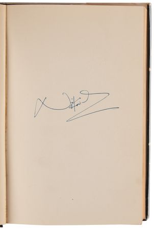 Lot #575 Noel Coward Signed Book - Future Indefinite - Image 4