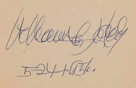 Lot #639 W. C. Handy Signed Book - Father of the Blues - Image 2