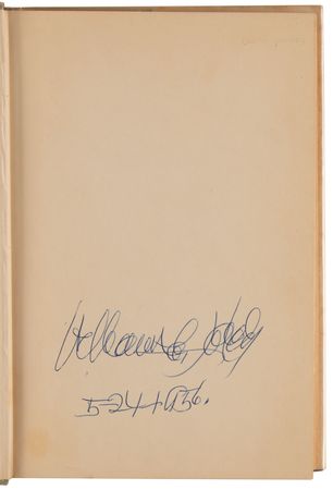 Lot #639 W. C. Handy Signed Book - Father of the Blues - Image 4