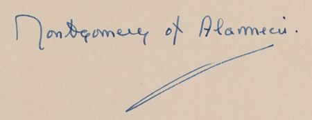 Lot #381 Montgomery of Alamein Signed Book - The Path to Leadership - Image 2
